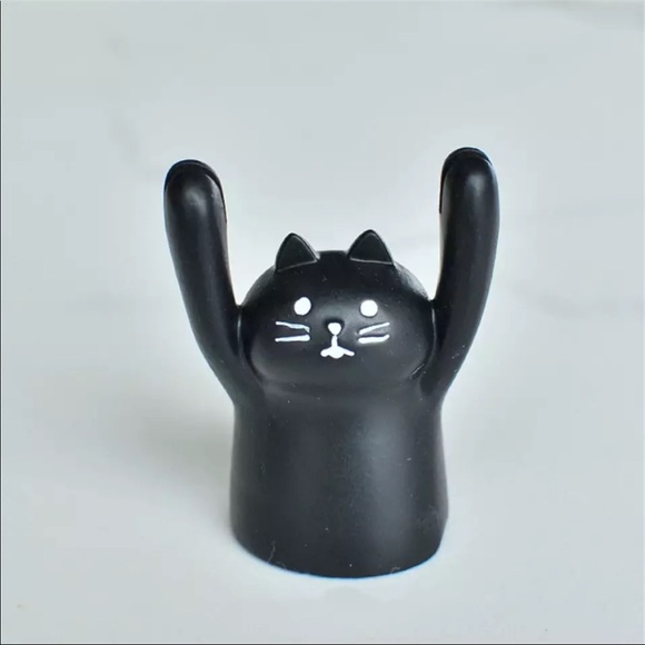 Cartoon Panda Black Cat Memo Clip Card Holder Photo Stand Decoration Organizer - Picture 6 of 9
